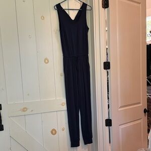 Elegant Navy Jumpsuit